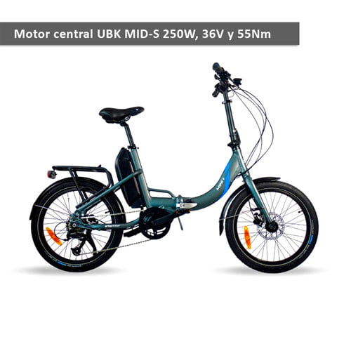 bicicleta eléctrica Mini Plus de Urbanbiker - motor central 50Nm - URBAN ZERO