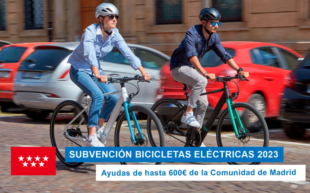 Subvención bicicletas eléctricas 2023 Comunidad de Madrid