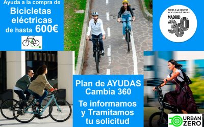 Ayudas a la compra de bicicletas eléctricas 2023 del Ayuntamiento de Madrid
