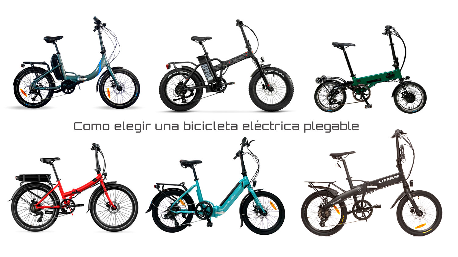Como elegir una bicicleta eléctrica plegable - URBAN ZERO - BLOG