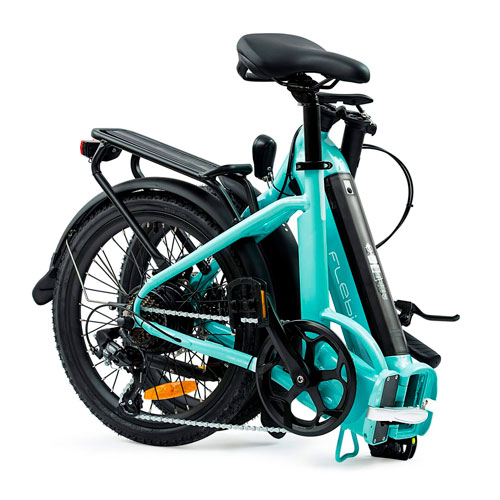 bicicleta eléctrica plegable SWAN de la marca española Flebi -URBAN ZERO