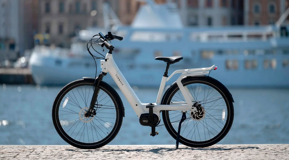 bicicleta eléctrica urbana de paseo - AGO T de Tenways - URBAN ZERO