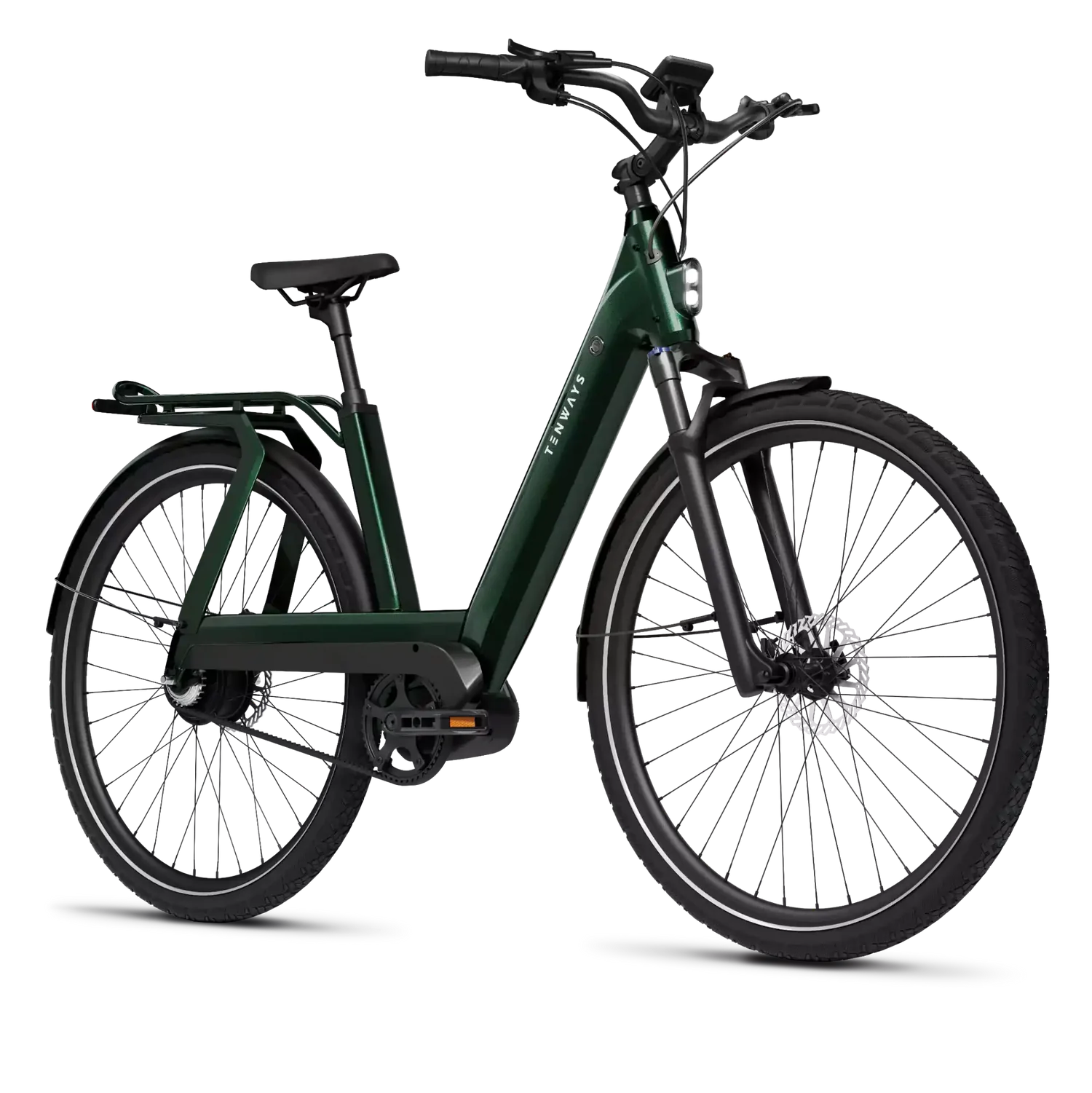 bicicleta eléctrica urbana AGO T - motor central, cambio enviolo, bateria 504Wh- TENWAYS - URBAN ZERO