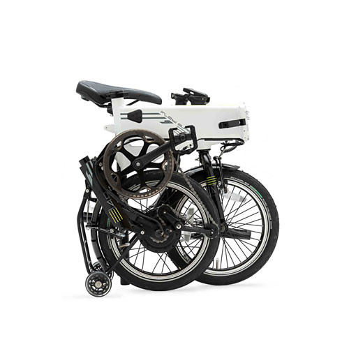 Plegado ultra rapido - bicicleta eléctrica ligera - Flebi Supra 4.0 Lite - URBAN ZERO