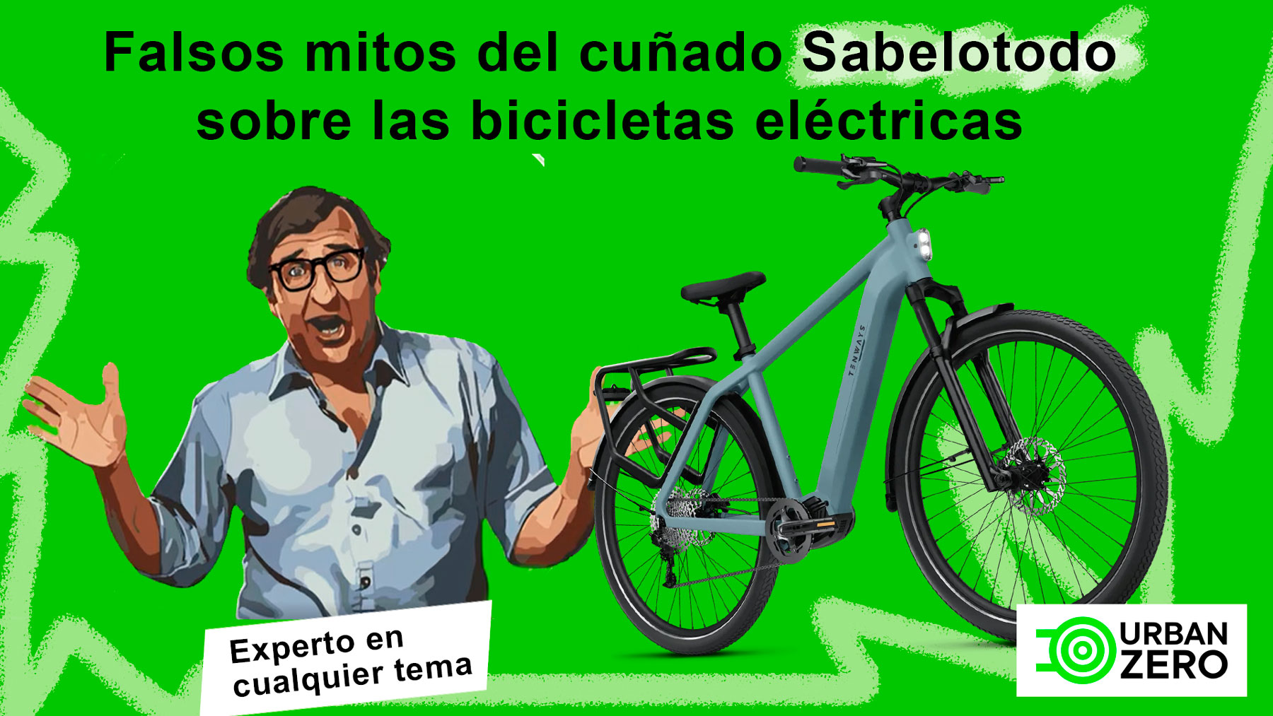 falsos mitos bicicleta eléctrica - BLOG - URBAN ZERO