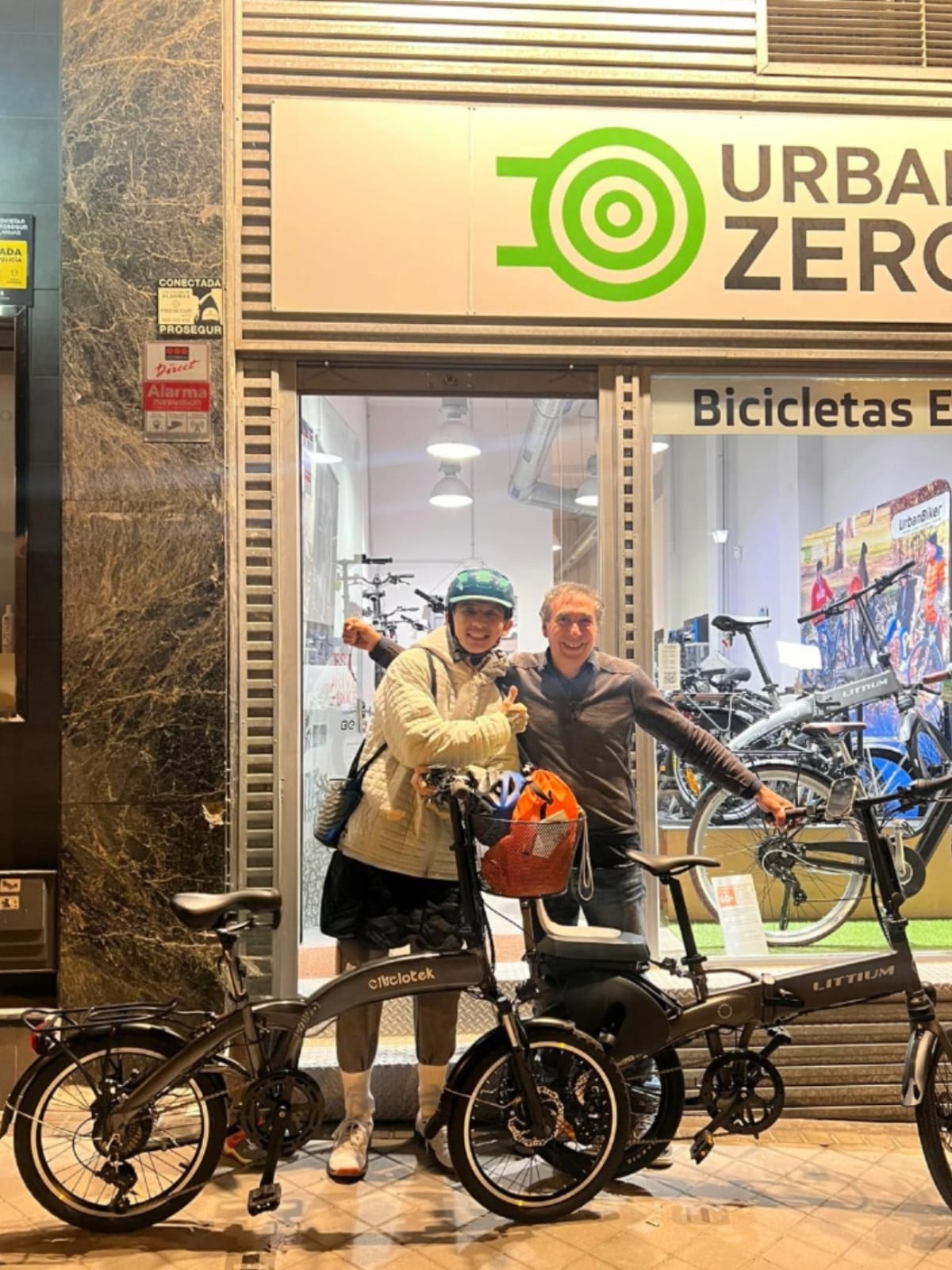 URBAN ZERO tienda de bicicletas eléctricas MADRID