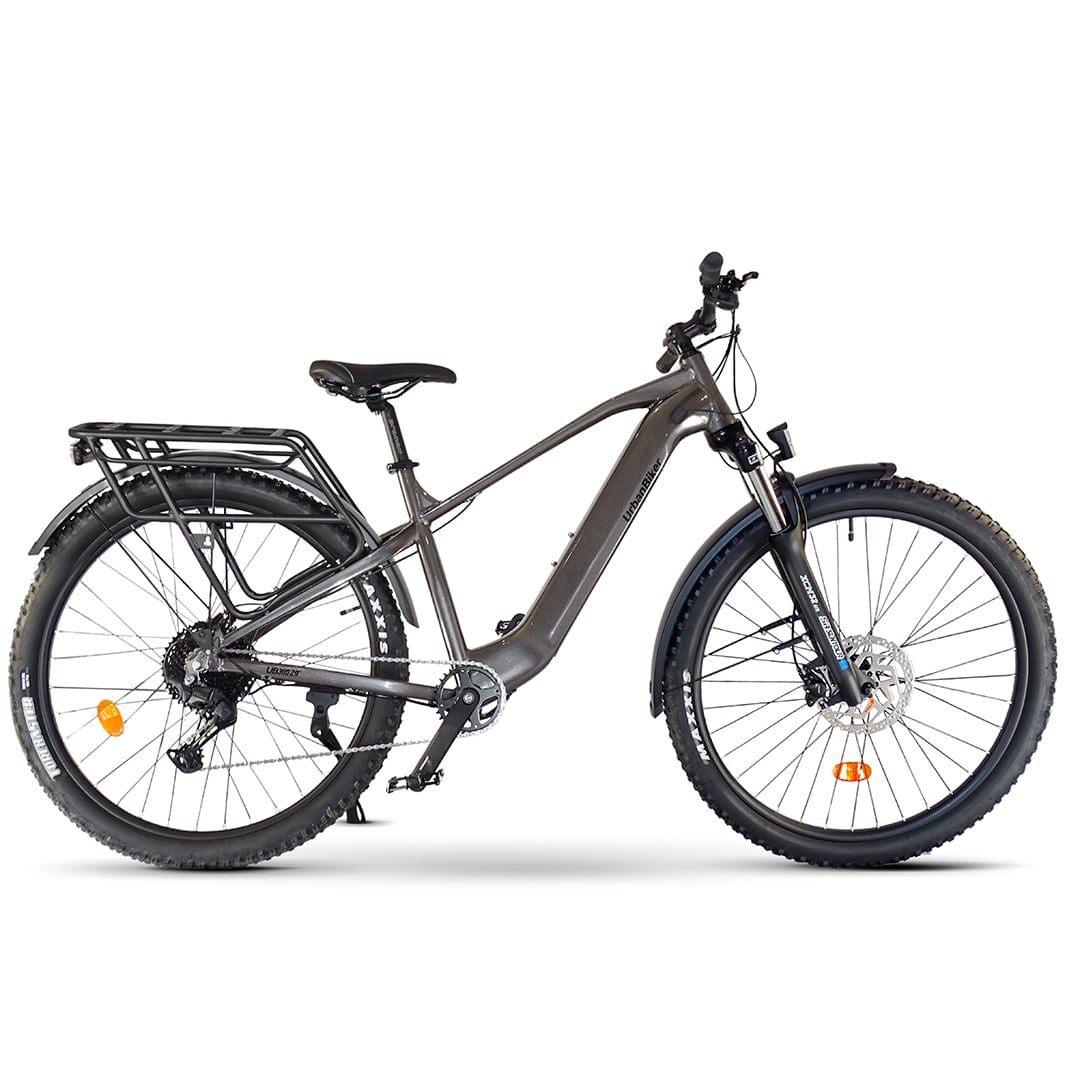 MTB bicicleta eléctrica de montaña con equipamiento urbano - UB300 FE - Urbanbiker - URBAN ZERO