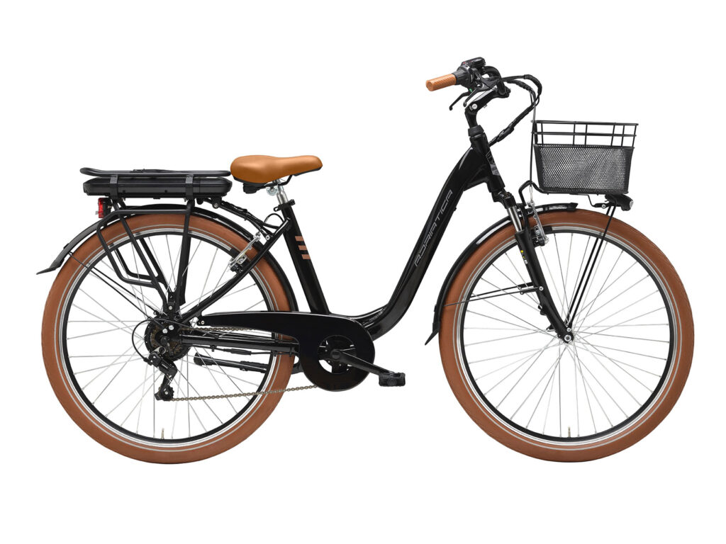 comprar bicicleta eléctrica urbana vintage en Madrid - ebike e2 Lady Adriatica