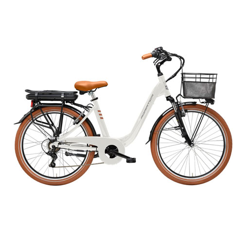comprar bicicleta eléctrica urbana vintage en Madrid - ebike e2 Lady Adriatica