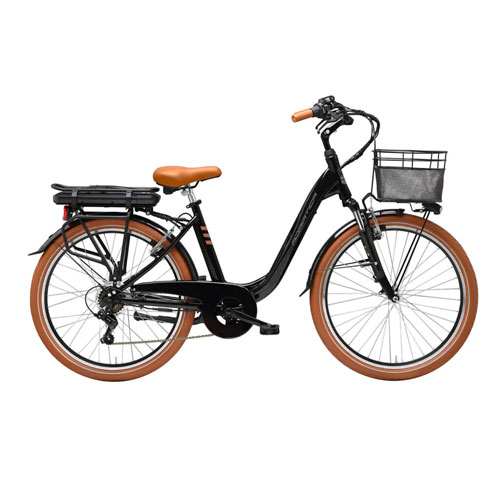 comprar bicicleta eléctrica urbana vintage en Madrid - ebike e2 Lady Adriatica