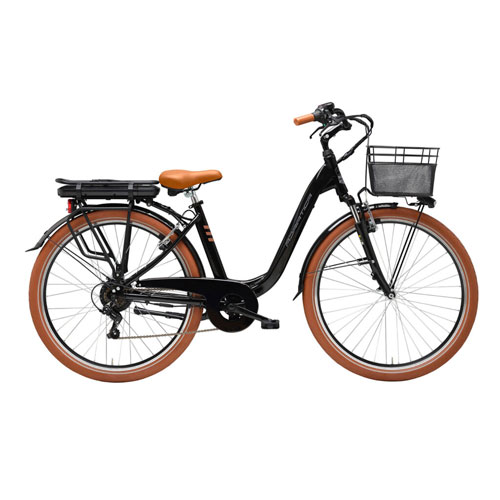 comprar bicicleta eléctrica urbana vintage en Madrid - ebike e2 Lady Adriatica